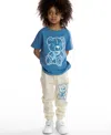 Sovereign Code Boys 2t-7 2-piece Printed T-shirt And Pull-on Jogger Set In Multi