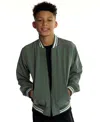Sovereign Code Boys 5-18 Cedric Long Sleeves Bomber Jacket In Green