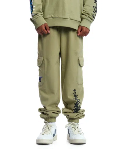 Sovereign Code Kids' Boys' 5-20 Cargo Fleece Joggers In Green