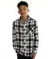 Sovereign Code Boys 5-20 Dixon Plaid Long Sleeves Shirt In Multi