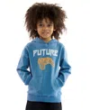 Sovereign Code Boys 5-20 Graphic Printed Pull-on Hoodie In Blue