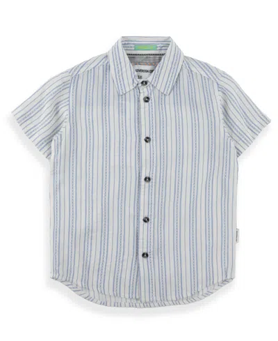 Sovereign Code Kids' Boys' 5-20 Juniper Short-sleeve Woven Shirt In Blue