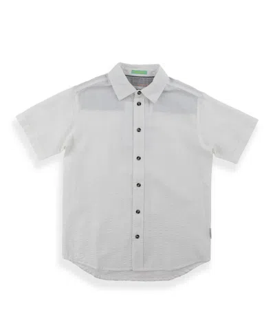 Sovereign Code Kids' Boys' 5-20 Juniper Short-sleeve Woven Shirt In White