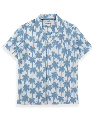 Sovereign Code Kids' Boys' 5-20 Rockesteady Short-sleeve Woven Shirt In Blue