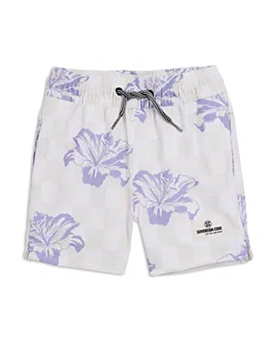 Sovereign Code Boys' Session Classic Swim Trunks - Baby In Tubular/heirloom