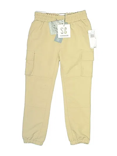 Sovereign Code Kids' Cargo Pants In Yellow