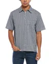 Sovereign Code Check Shirt In Blue
