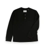 Sovereign Code Constant Knit Henley In Black