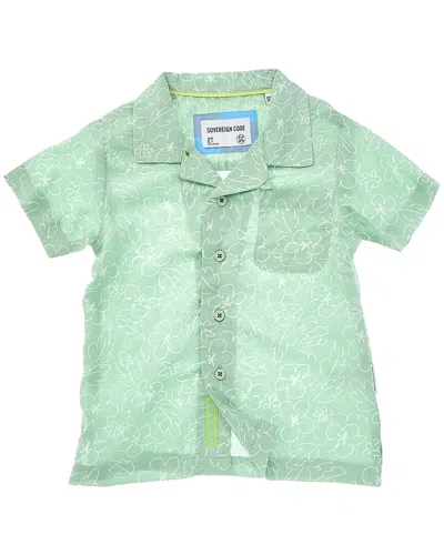 Sovereign Code Kids' Cove Shirt In Green