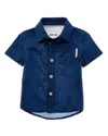 Sovereign Code Crest Shirt In Blue