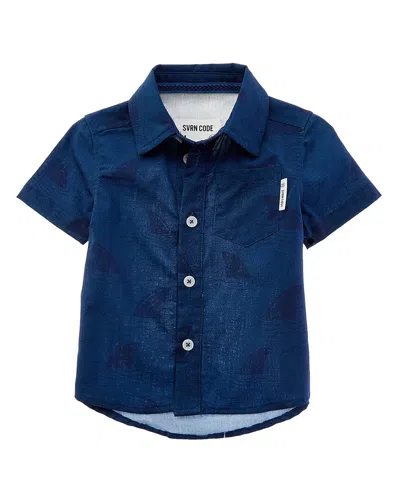 Sovereign Code Crest Shirt In Blue