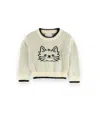 Sovereign Code Girls' Ella Dean Crewneck Sweatshirt - Baby In Turtledove