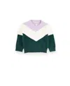 Sovereign Code Girls' Sima Crewneck Sweatshirt - Baby In Rainforest