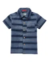 Sovereign Code Jetson Button Front T-shirt In Blue