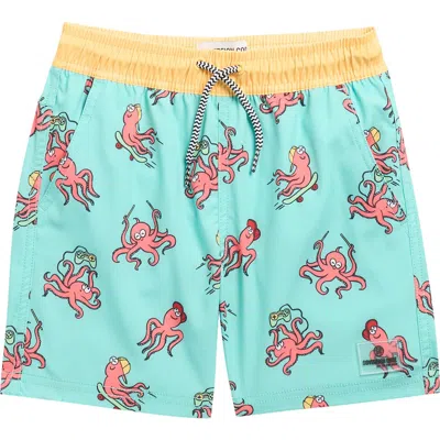 Sovereign Code Kids' Bali Swim Trunks In Blue