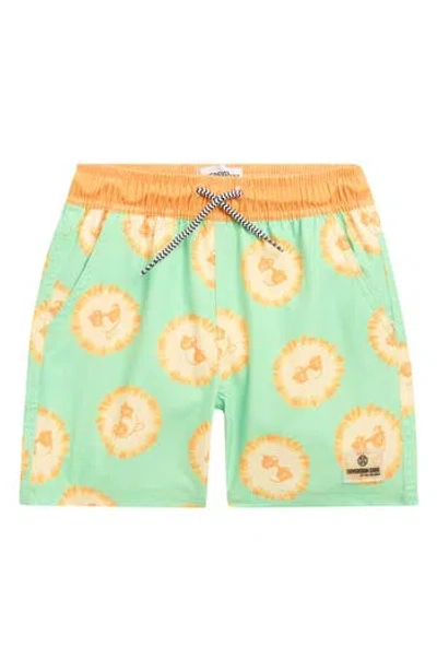 Sovereign Code Kids' Bali Swim Trunks In Blue