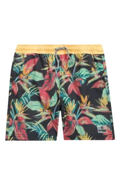 Sovereign Code Kids' Bali Swim Trunks In Blue