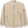 Sovereign Code Kids' Cedric Tech Bomber Jacket In Brown