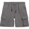 Sovereign Code Kids' Command Cargo Shorts In Charcoal