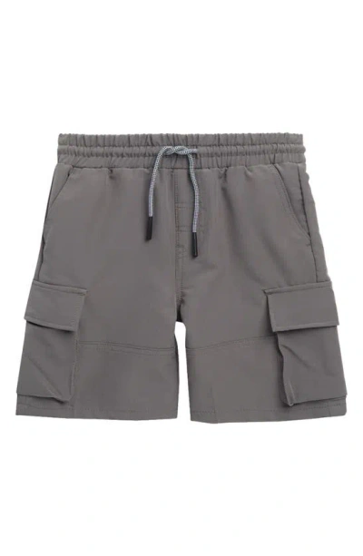 Sovereign Code Kids' Command Cargo Shorts In Gray