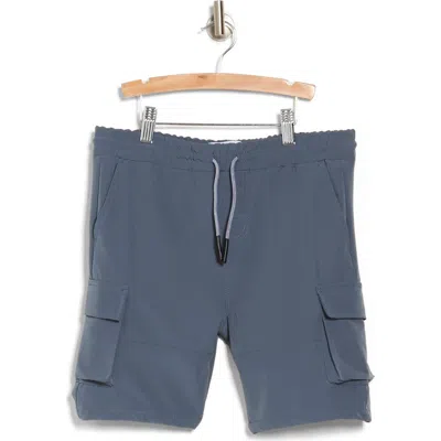 Sovereign Code Kids' Command Cargo Shorts In Mechanics Blue