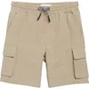 Sovereign Code Kids' Command Cargo Shorts In Stone