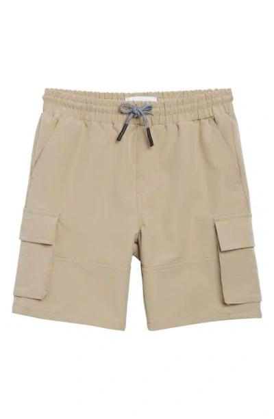 Sovereign Code Kids' Command Cargo Shorts In Stone