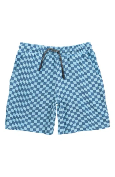 Sovereign Code Kids' Hike Check Shorts In Metallic