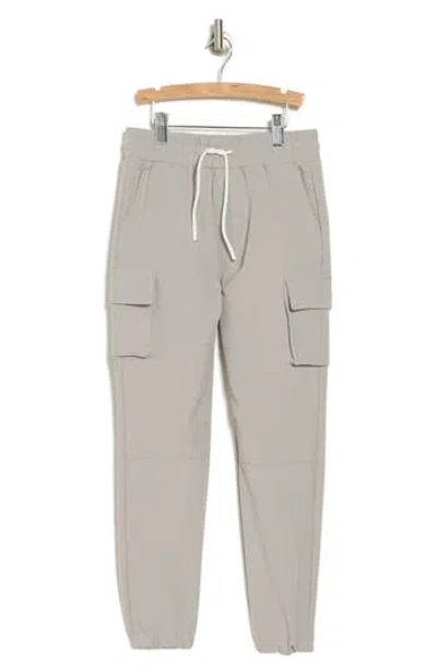 Sovereign Code Kids' Jamie Cargo Joggers In Light Grey