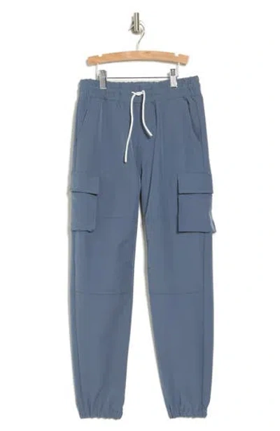 Sovereign Code Kids' Jamie Cargo Joggers In Mechanics Blue