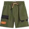 Sovereign Code Kids' Mirage Cargo Shorts In Olive