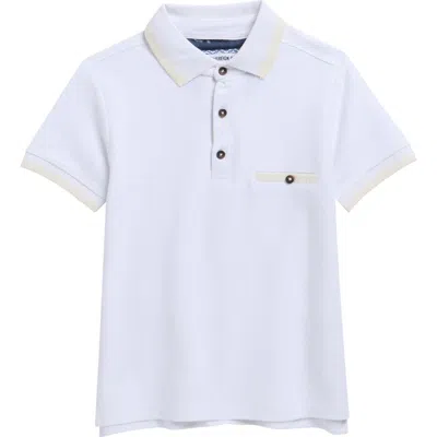 Sovereign Code Kids' Otara Cotton Polo In White