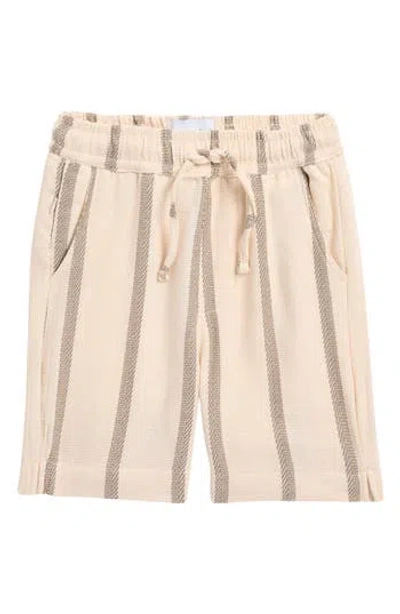 Sovereign Code Kids' Passport Stripe Cotton Shorts