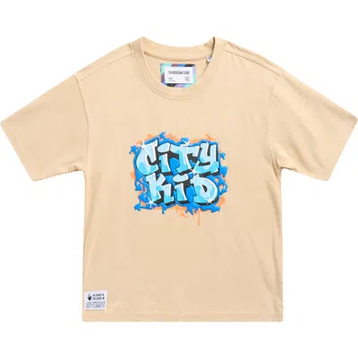Sovereign Code Kids' Simon Graffiti Graphic T-shirt In Pink