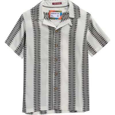 Sovereign Code Kids' Standout Camp Shirt In Multi
