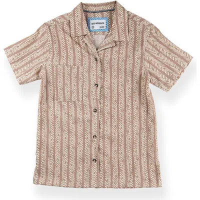 Sovereign Code Kids'  Lantern Shirt In Brown