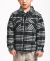 Sovereign Code Big Boys Plaid Coaches Jacket In Black