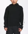 Sovereign Code Little Boys Sweater Knit Pull-over Hoodie In Black
