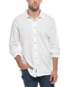 Sovereign Code Mick Woven Polo Shirt In White
