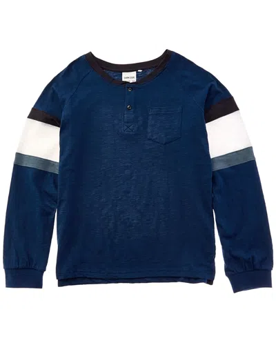 Sovereign Code Miles Henley T-shirt In Blue