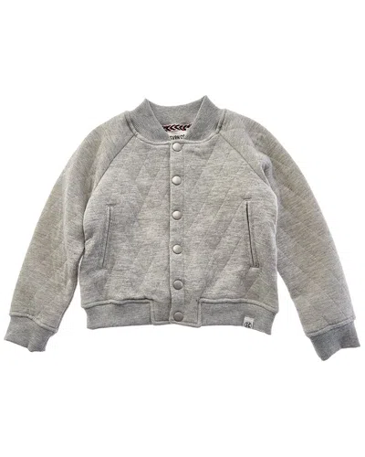 Sovereign Code Kids' Quilted Princeton Jacket In Grey