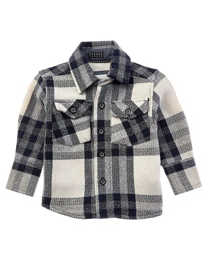 Sovereign Code Redwood Button Down Shirt In Blue