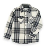 Sovereign Code Redwood Button Down Shirt In Cream/dylan Plaid