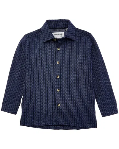 Sovereign Code Ronan Button Down Shirt In Animal Print