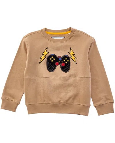 Sovereign Code Sandlot Crewneck Sweater In Brown