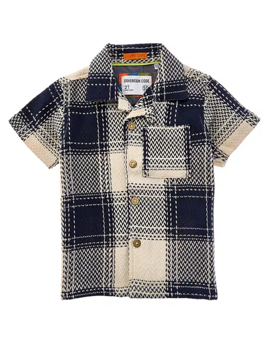 Sovereign Code Soren Button Front T-shirt In Multi