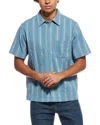 Sovereign Code Stripe Shirt In Transparent