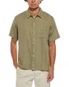 Sovereign Code Stripe Shirt In Green