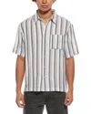 Sovereign Code Stripe Shirt In White