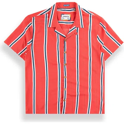 Sovereign Code Super Stripe Shirt In Red